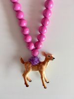 SCHLEICH Kette Bambi Reh pink - NEU