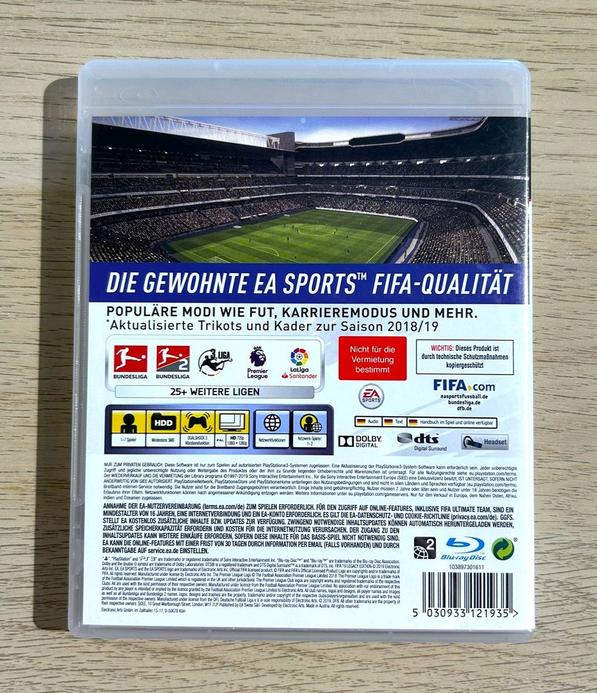 Sony Giochi: FIFA 19 PS3 – Usato da St. Gallen venduto da Alpine.Arcade 1