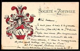 AK Zofingen, Studentenwappen Société de Zofingue
