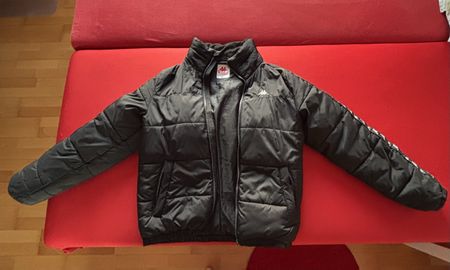 Kappa Oversize Jacket. Size S Black