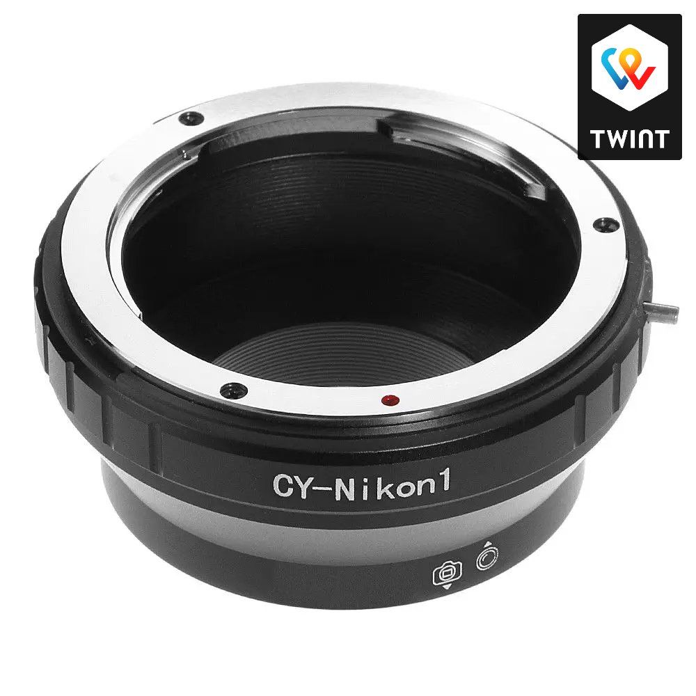 Adattatori foto: Adaptation pour Contax Yashica, vers objectif CY  Nikon 1 – Nuovo e nell'imballaggio originale da Saignelégier venduto da Photo-discount 1