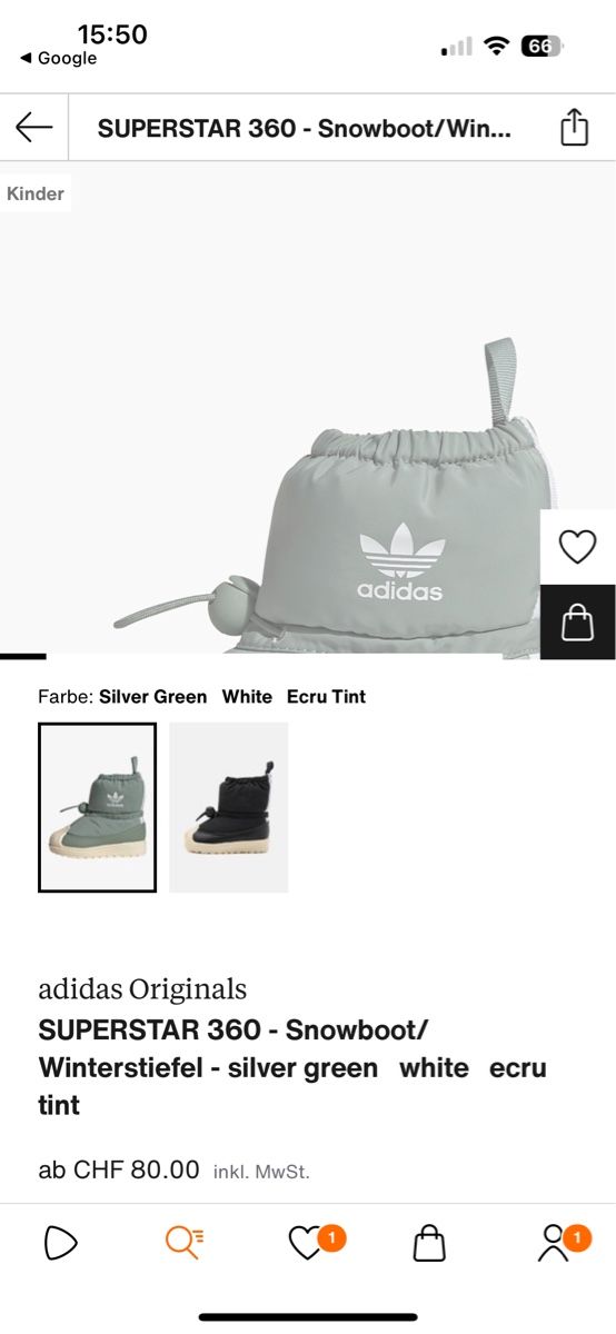 Adidas Scarpe per ragazzi: Adidas Snowboot – Nuovo (secondo la descrizione) da Aesch BL venduto da Kliana 4