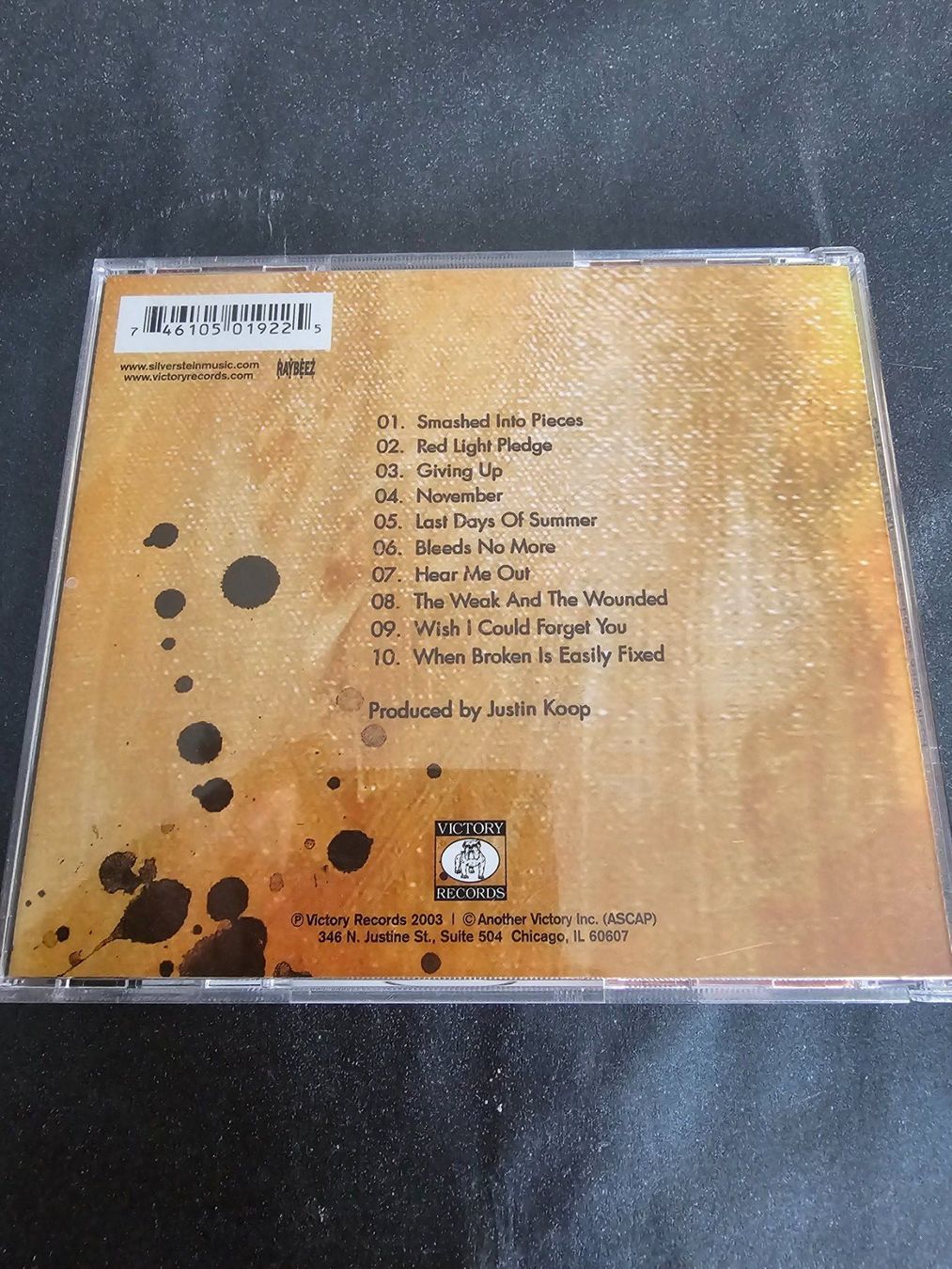 Silverstein – When Broken Is Easily Fixed (Hardcore, 2003) (Gebraucht ...