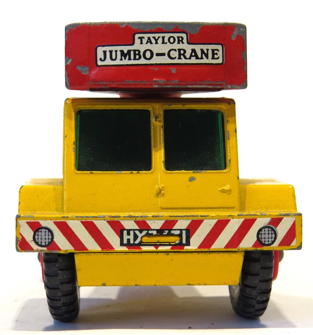 Matchbox Modellini d'auto: Matchbox Taylor Jumbo Crane – Difettoso da Ettingen venduto da campione_1 2