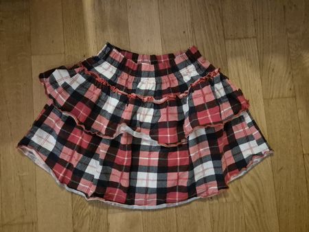 Cute Plaid Summer Skirt, Size 7-8 Years, Like New!