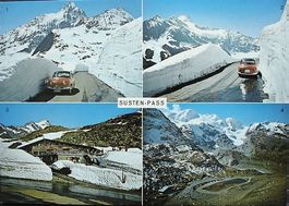 SUSTENPASS Sustenstrasse Urnerseite - Sustenpasshöhe - Auto