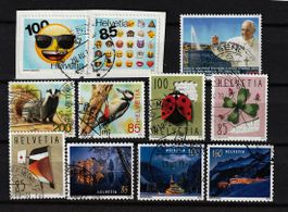2017 + 2018 neue Schweizer Briefmarken