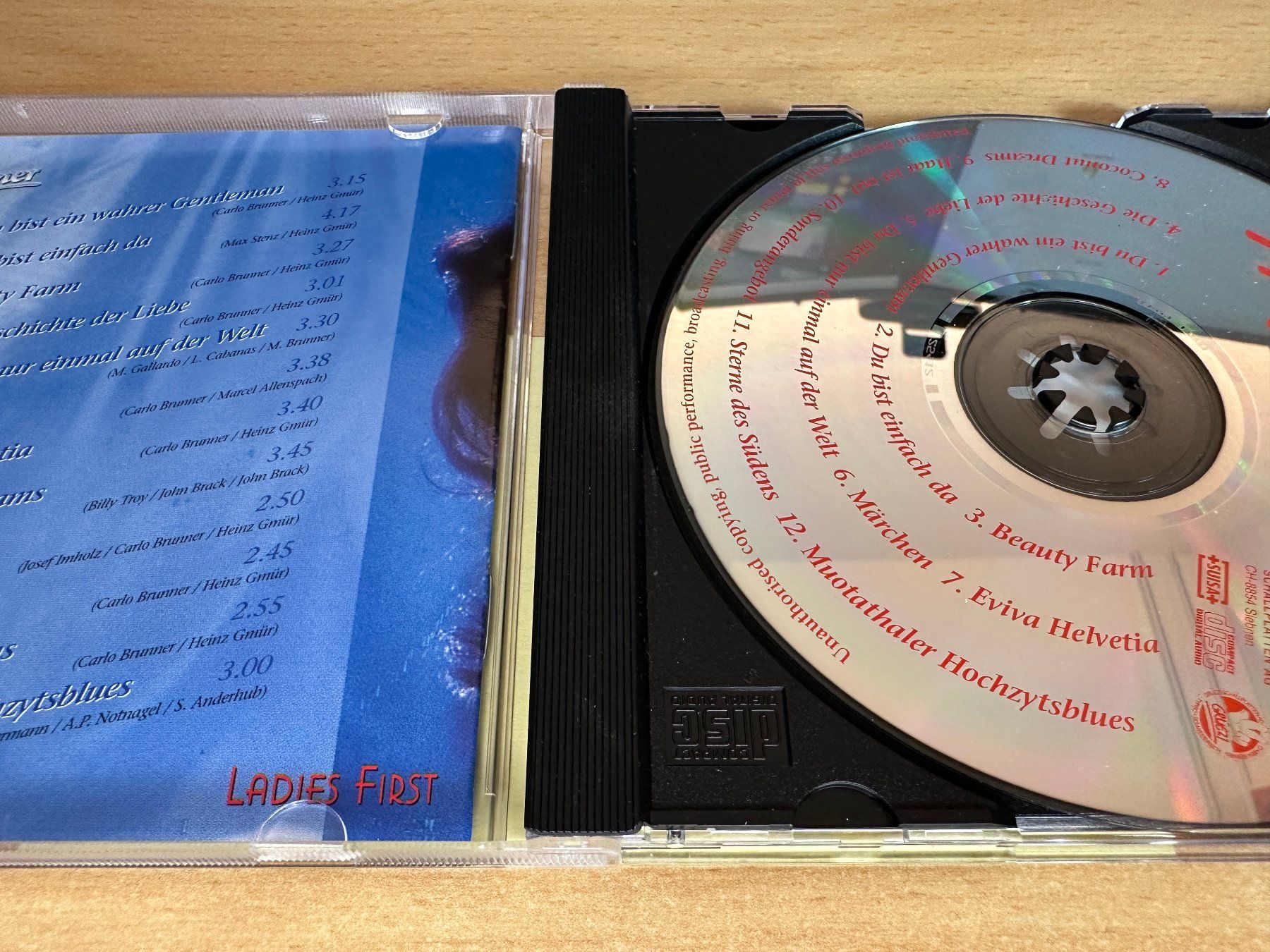 CD: Maja Brunner – Ladies First – Usato da Rikon im Tösstal venduto da Alpenmutz 2