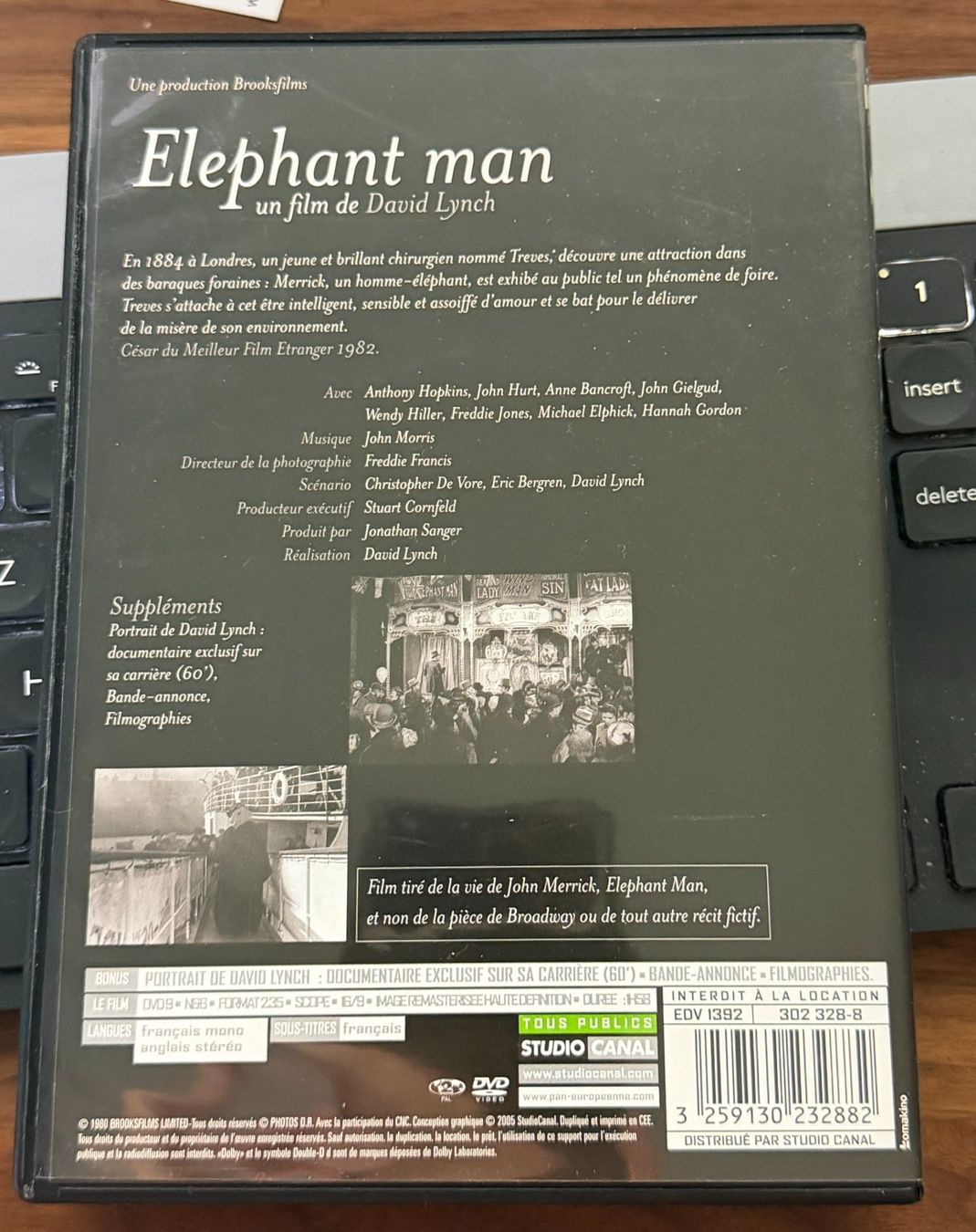 Tutti i DVDs: Elephant Man (1980) - DVD – Usato da Semsales venduto da __Florian__ 2