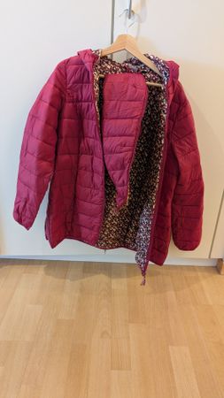 Schwangerschafts Jacke mit Neugeborenen Einsatz 