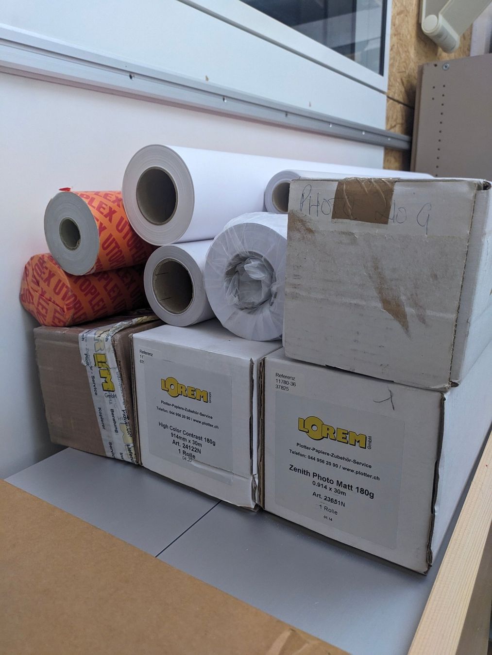 Toutes les machines: Konvolut - Plotter, Planschneider, Kopierer + Materialien – D'occasion à Uster par paulomor 4