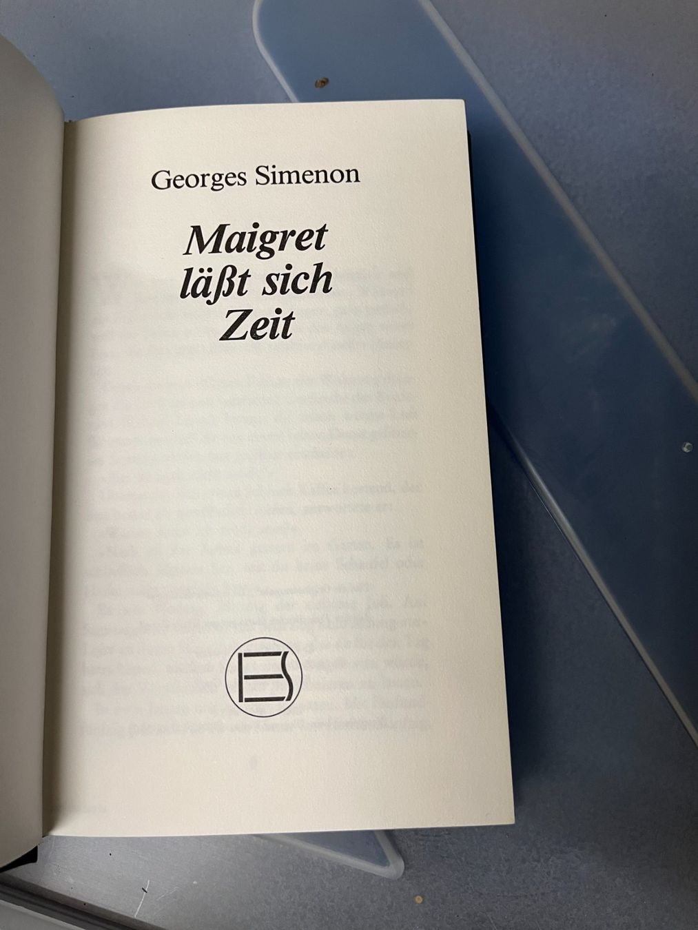 Libri: Georges Simenon - Maigret lässt sich Zeit! – Usato da Dietikon venduto da sch_w2tw 2