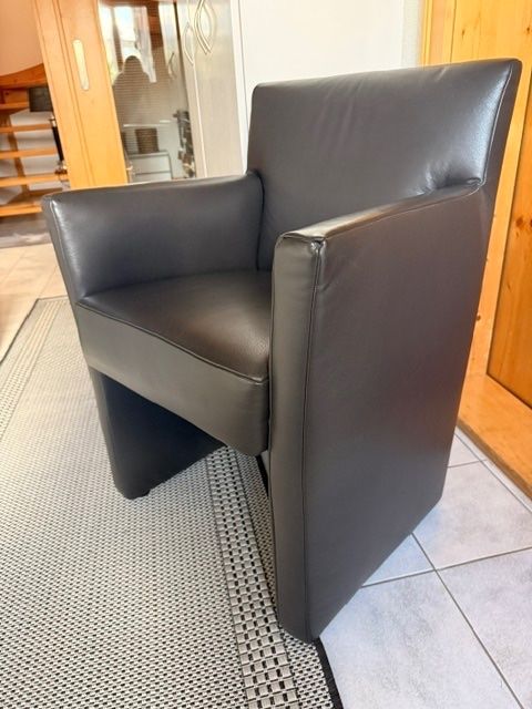 Fauteuils: Sessel / Esstisch-Sessel Leder – D'occasion à Heiden par miriamj 1