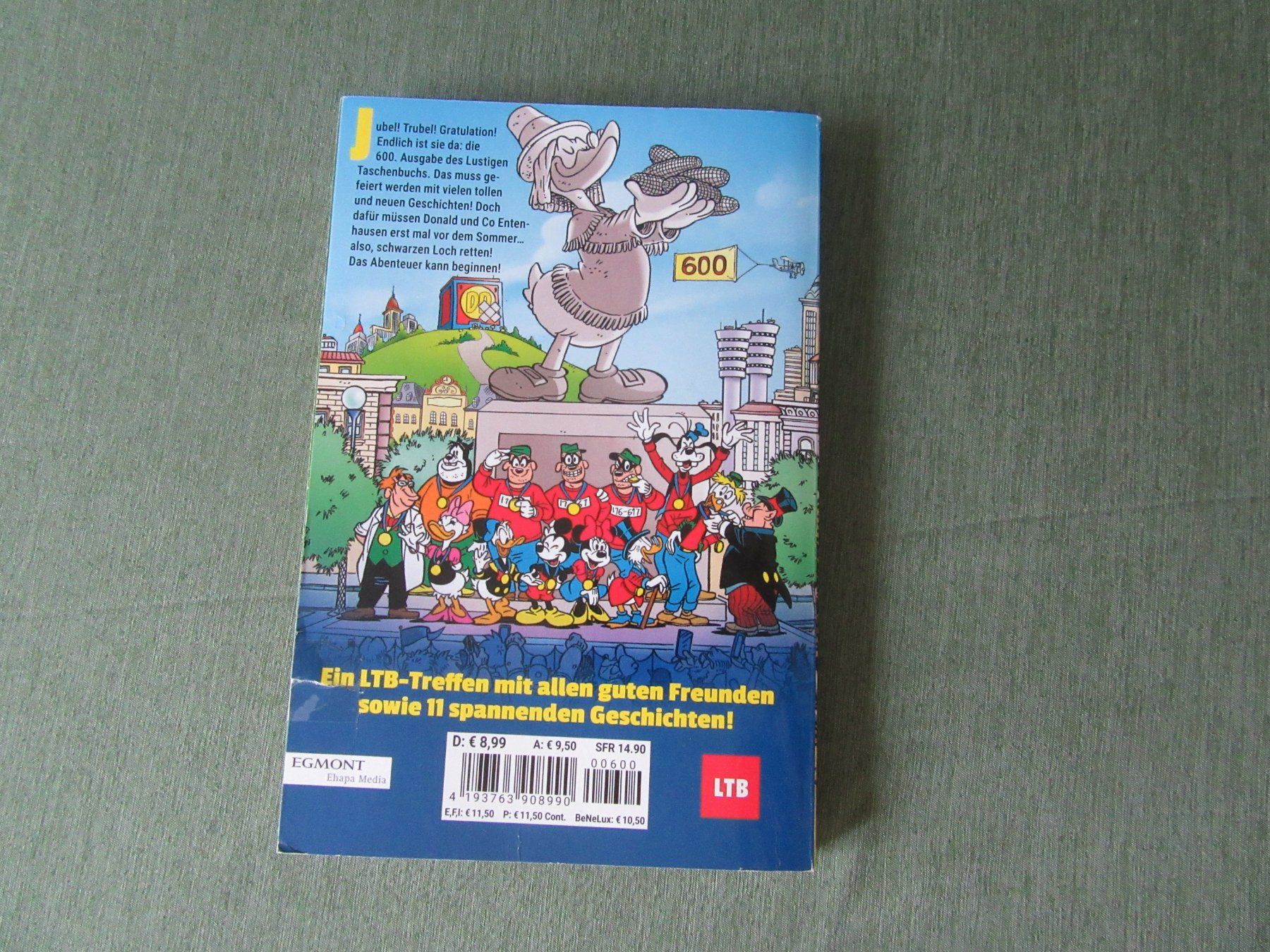Fumetti: LTB 600 Lustiges Taschenbuch – Usato da Bern venduto da Mariana7 1