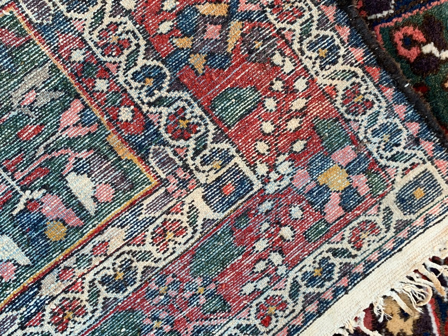 Teppiche: Handgeknüpfte Persische Orientteppich – Gebraucht aus Root von  8
