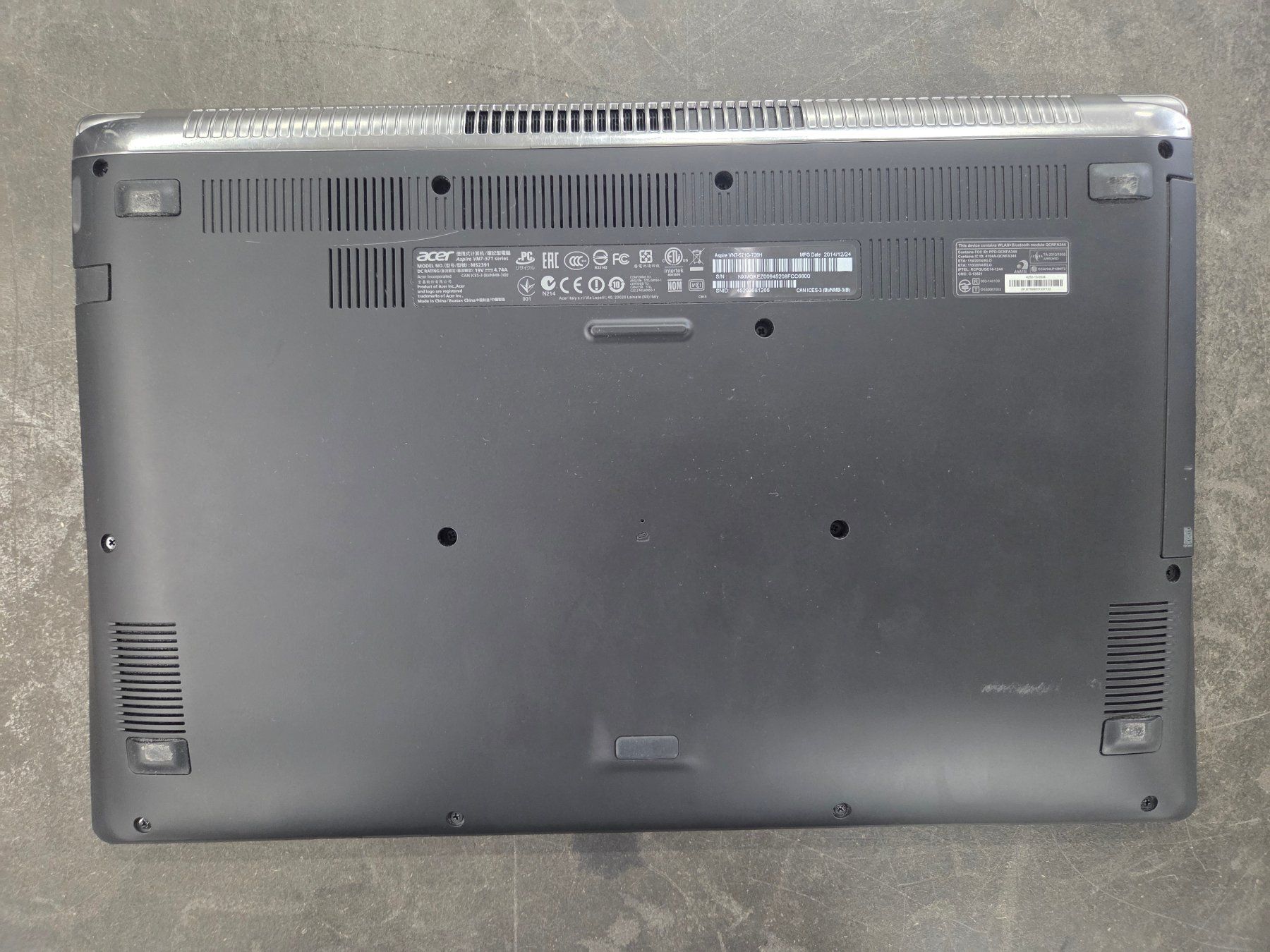 Acer Notebook: 15.7" Acer Aspire Notebook, 250GB SSD  ***PORTOFREI*** – Usato da Landquart venduto da Chrigi88 5