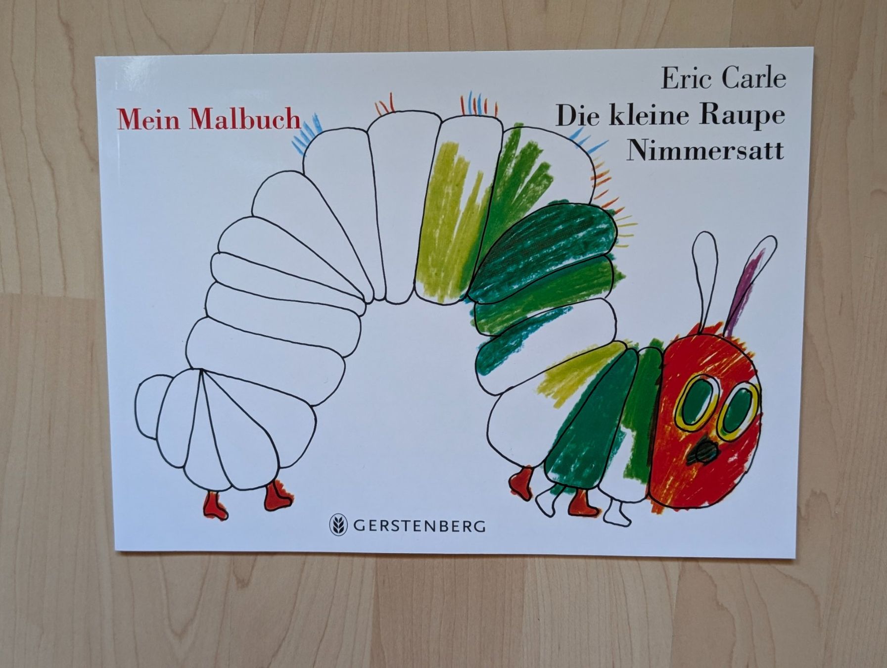 Libri: Raupe Nimmersatt Ausmalbuch – Nuovo (secondo la descrizione) da Weite venduto da Nur63