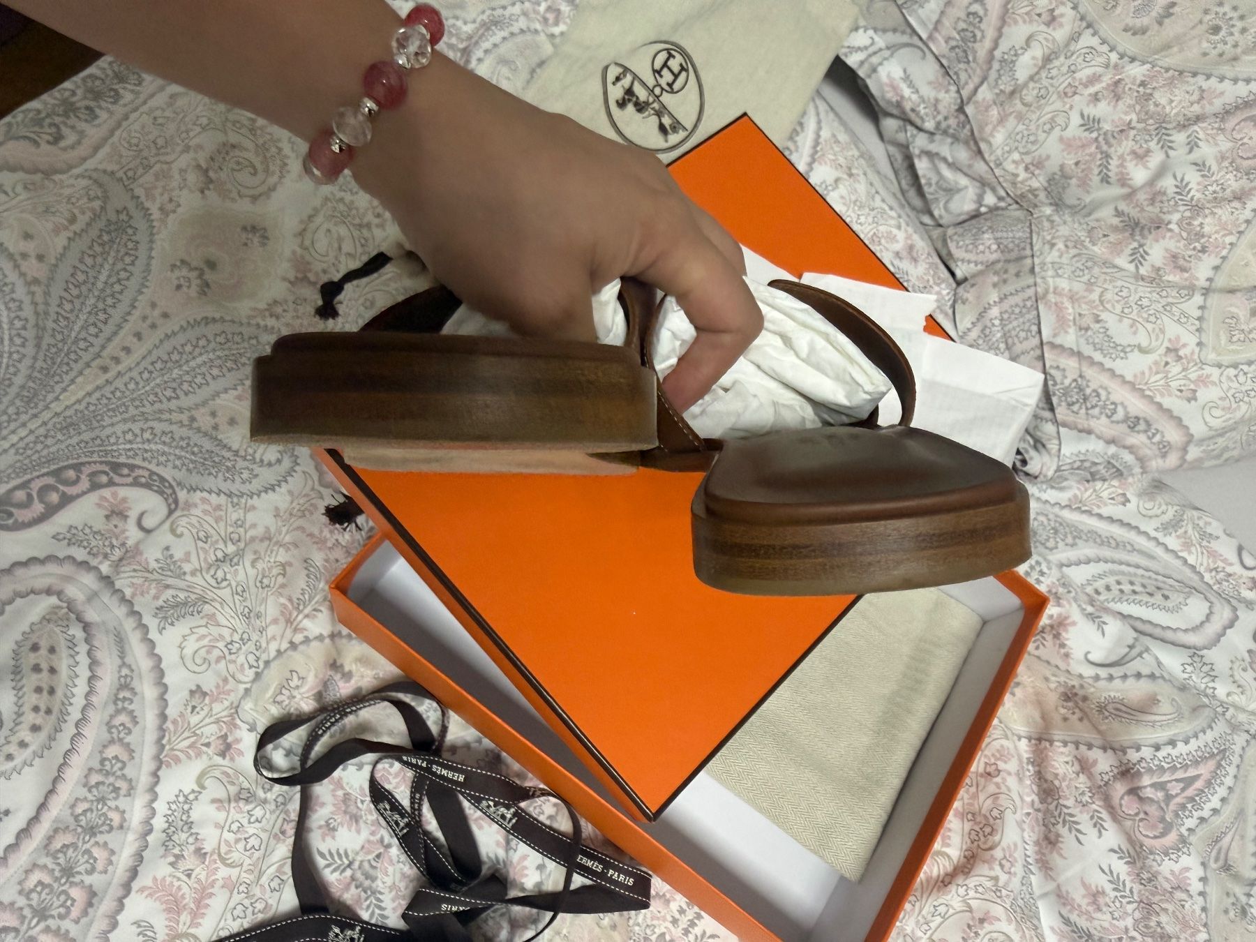 Hermès Scarpe da donna: Hermes Oran 40( porte 2x) – Usato da St-leonard venduto da Lilliii 1