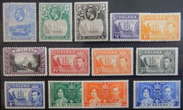 St. Helena British Lot mit alten Werten II