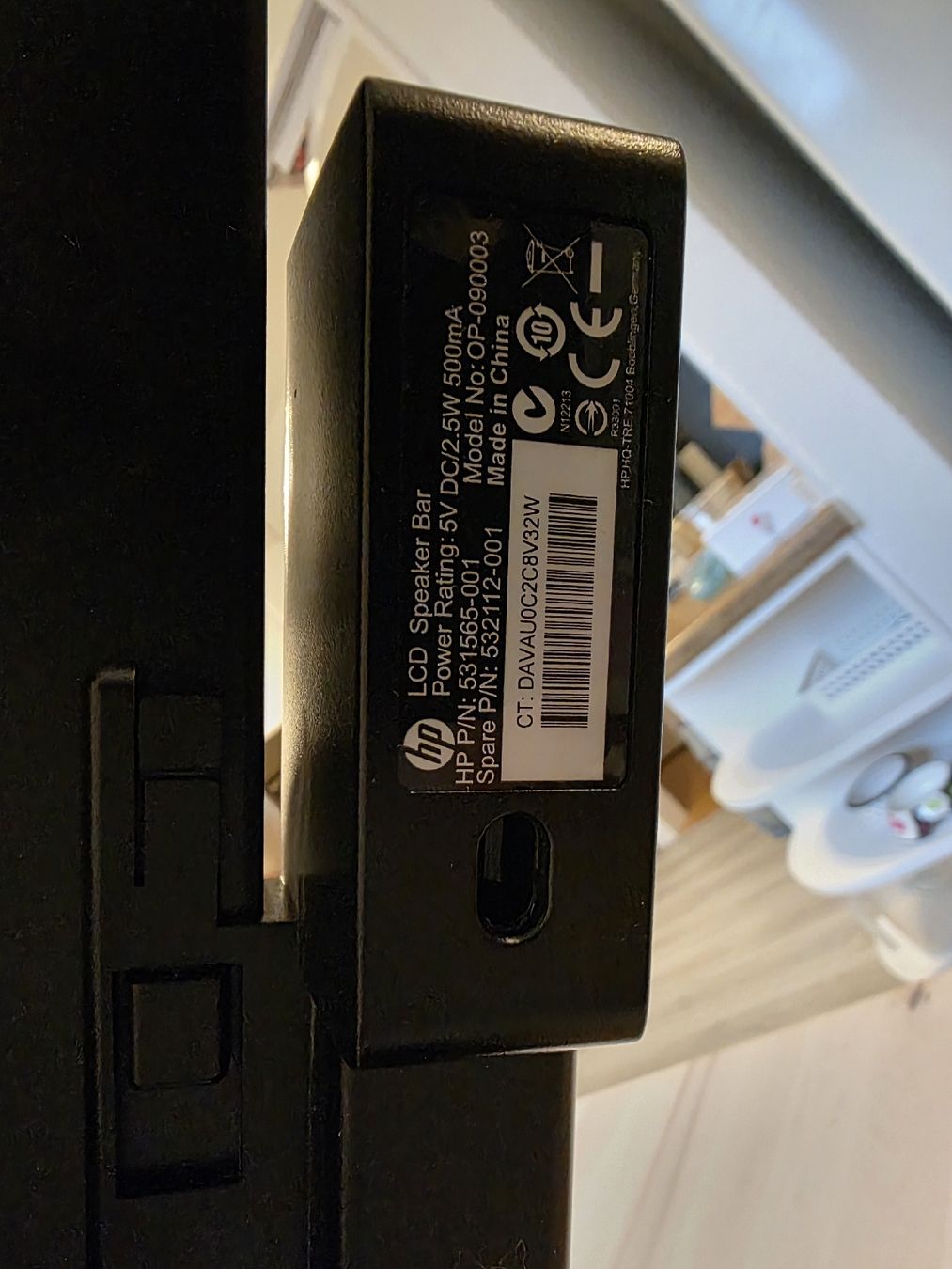 Hewlett Packard Monitor: écran HP 24 pouces + barre de son – Usato da Courchavon venduto da Ammart 5