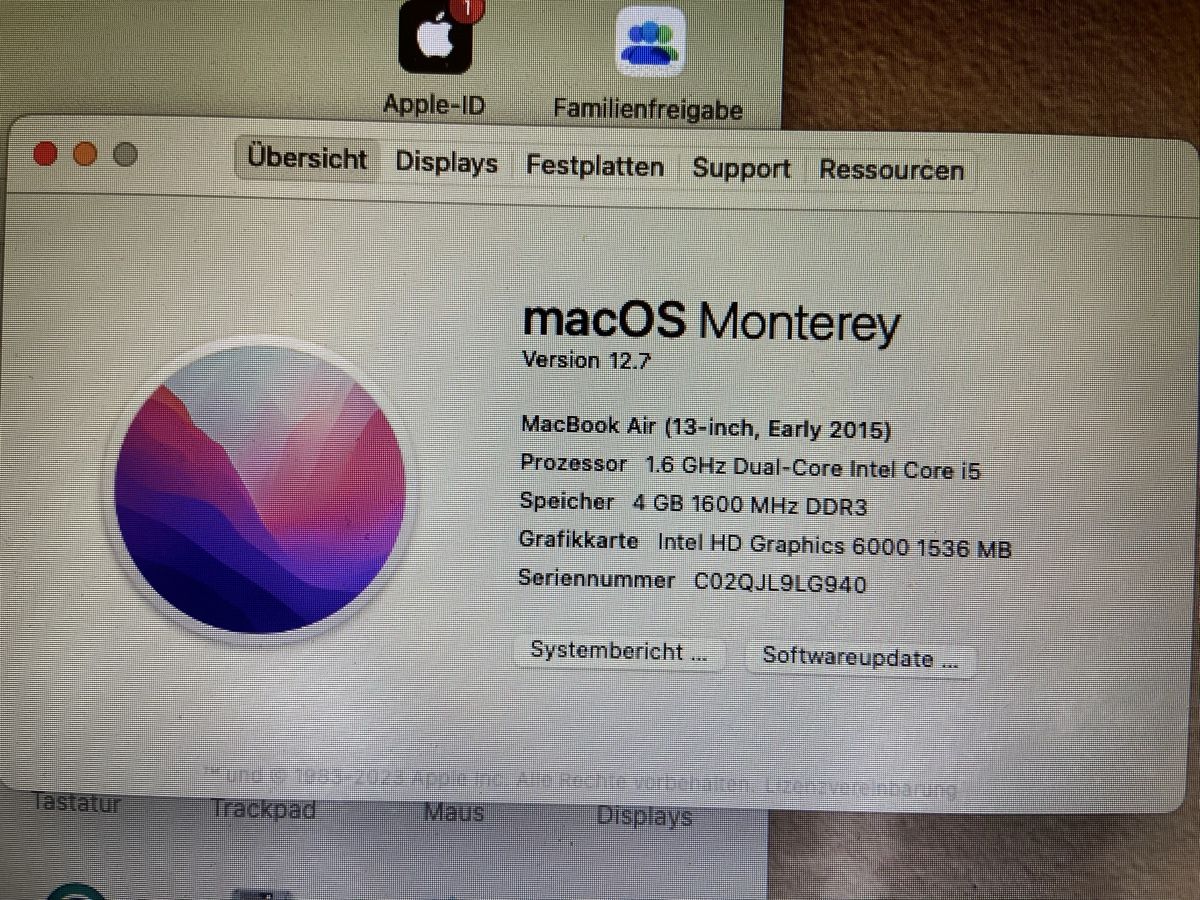 Apple Notebook: MacBook Air 2015 – Usato da Olten venduto da liechti001 2