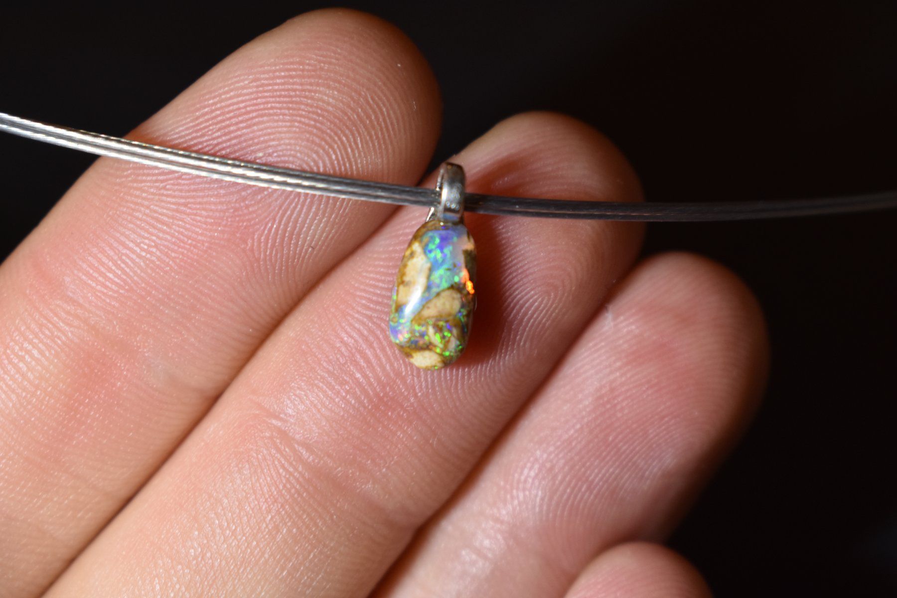 Pietre preziose: Boulder Opal Anhänger – Nuovo (secondo la descrizione) da Aarwangen venduto da kay_f7f5 2