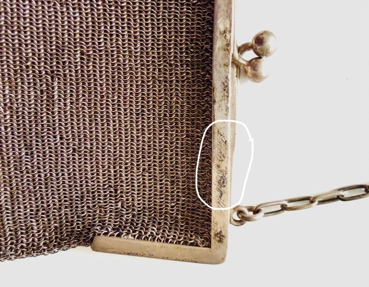 Borse da donna: Antike filigran 800 Silber Tasche – Usato da Etoy venduto da Diadefin 6