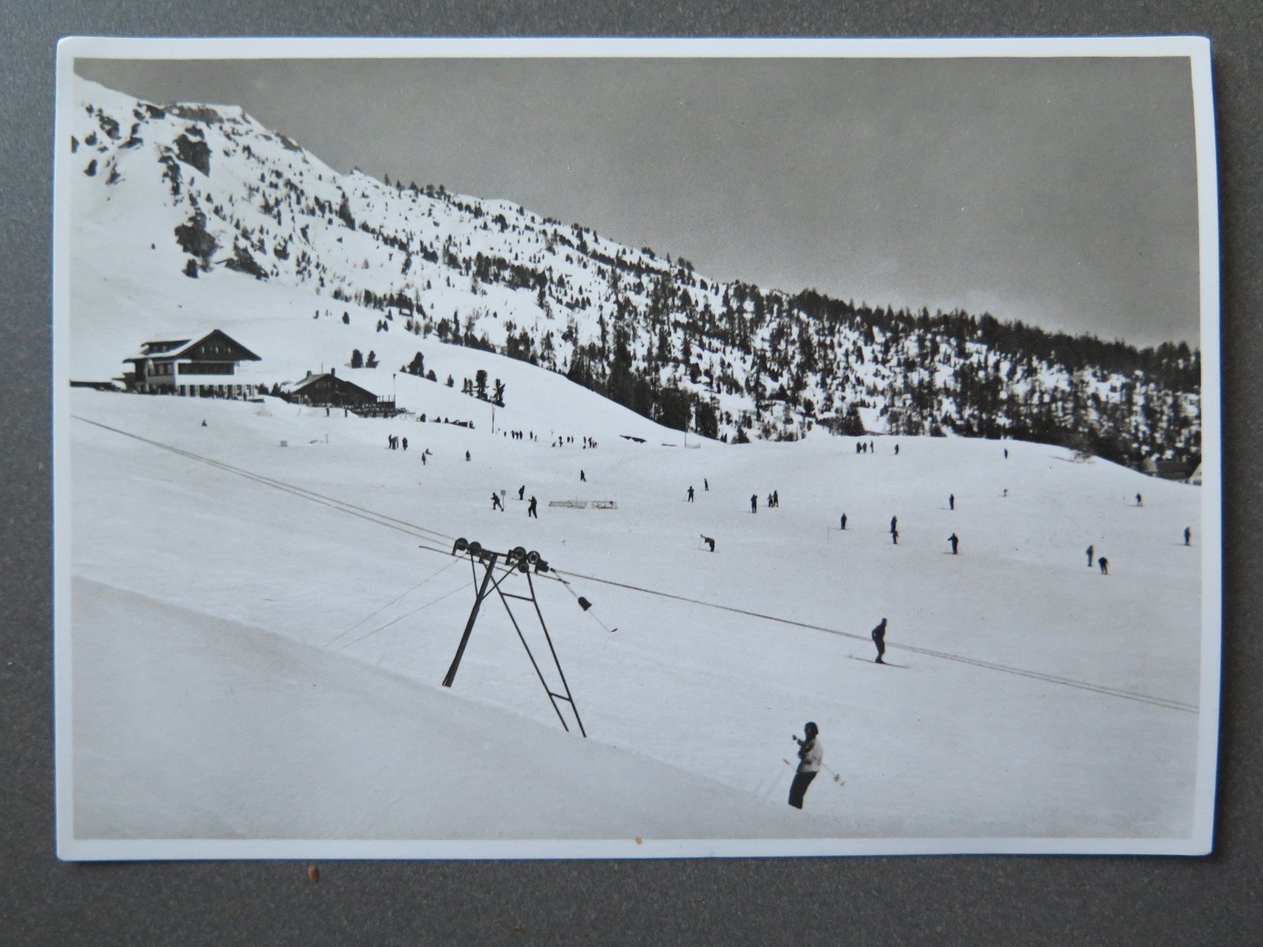 Cartoline postali: ST. MORITZ - SKILIFT SALASTRAINS – Usato da Wittenbach venduto da lipasal