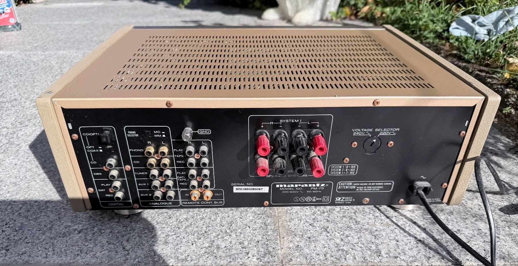 Marantz Verstärker: Marantz PM-75 High End Stereo Integrated Amplifier – Gebraucht aus Trimbach von ELITA-5 7