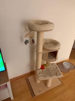 Grosser Kratzbaum für Katzen, Beige, Top Zustand!