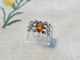 NEW - S925 Citrine Ring (Adjustable)