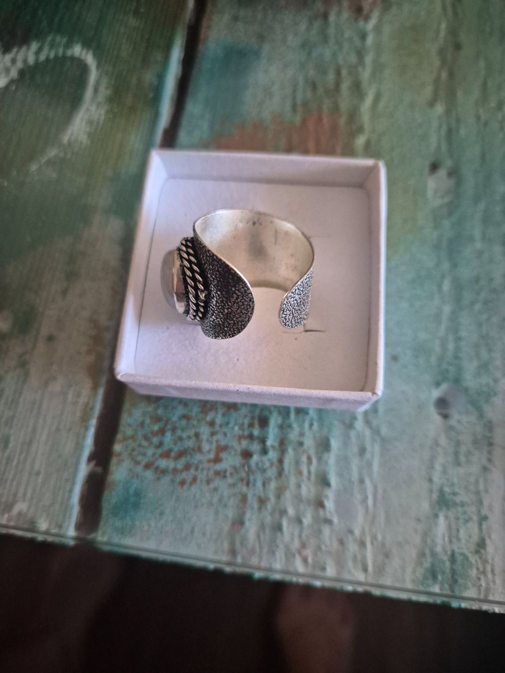 Ringe: Bague en argent 925 ouverte avec pierre de lune – Neu (gemäss Beschreibung) aus uvrier von lau_r7w6 3
