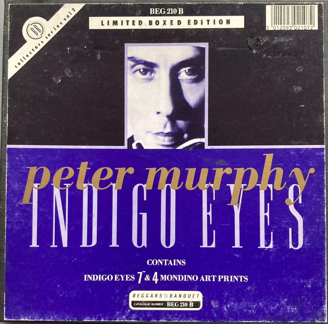 Schallplatten: PETER MURPHY - INDIGO EYES – Gebraucht aus Poliez-Pittet von Newtown-Records