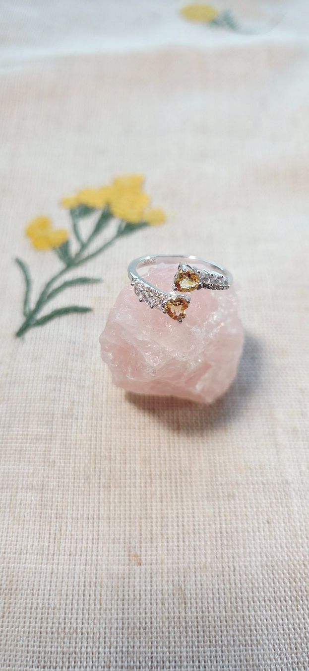 Ringe: NEW - S925 Citrine Ring (Adjustable) – Neu (gemäss Beschreibung) aus Zürich von cin_wcf6 3
