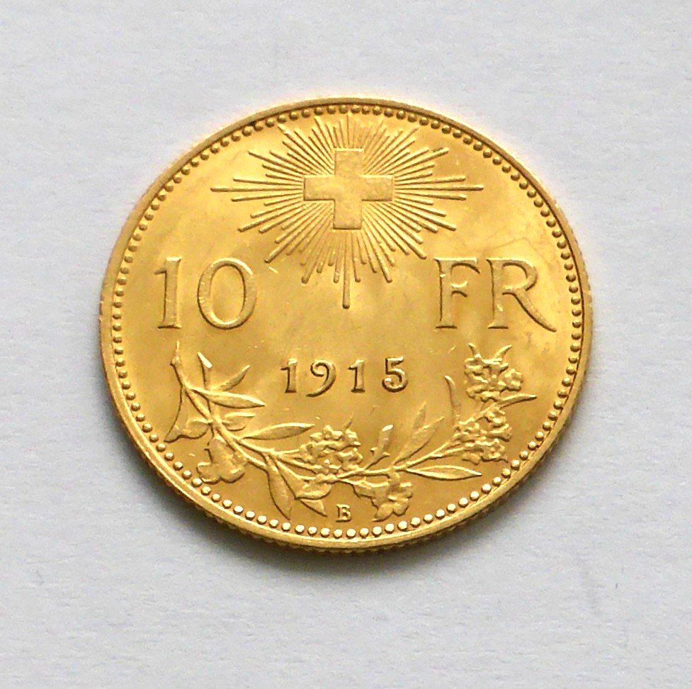 Alle Münzen: 10er Vreneli von 1915 unz-  TOP – Neu (gemäss Beschreibung) aus Buochs von ema-coins 2
