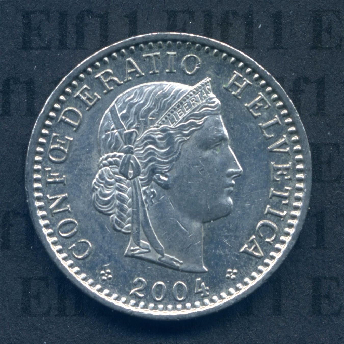 Tutti le monete: CHF___0.20 2004 vz+ 20 Rappen – Usato da Widnau venduto da Elf11