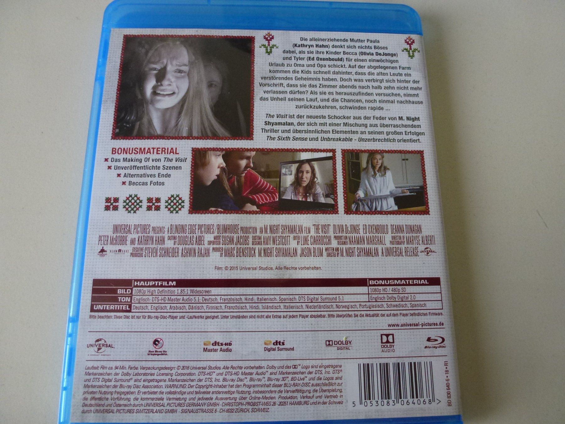 Tutti i DVDs: The Visit (Blu-Ray) – Nuovo (secondo la descrizione) da Bern venduto da Frebo 1
