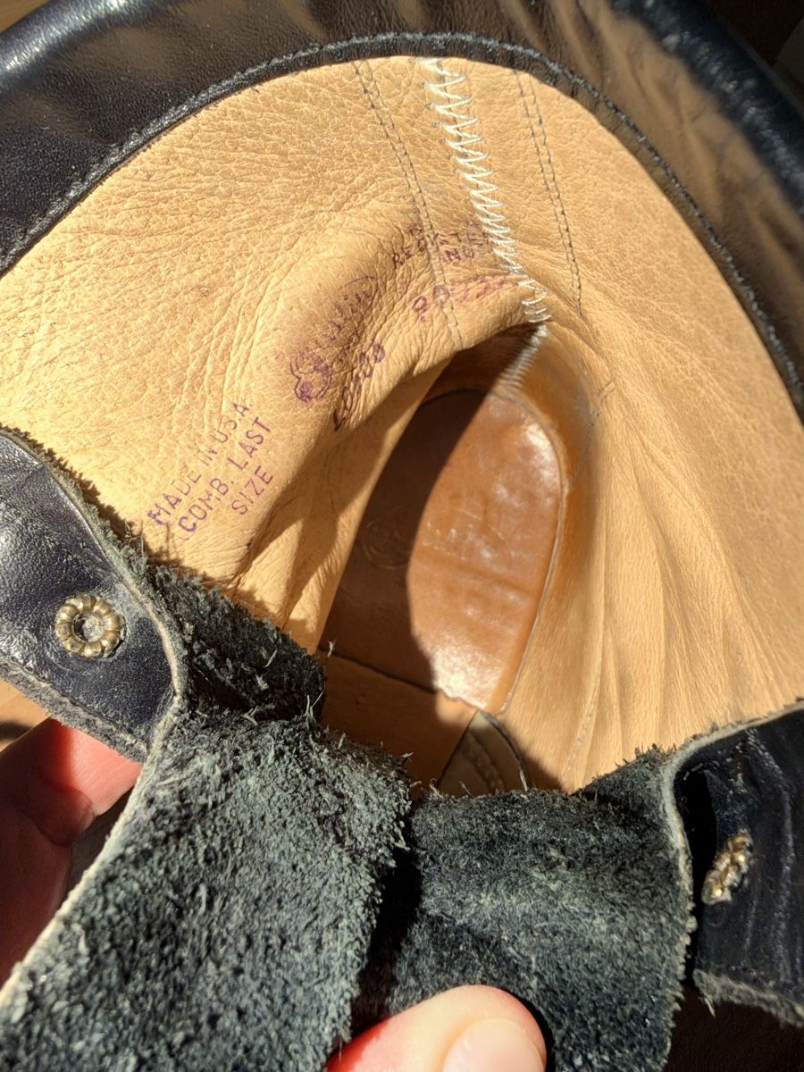 Scarpe da uomo: Boots Justin 1chf – Usato da Winterthur venduto da katkj 5