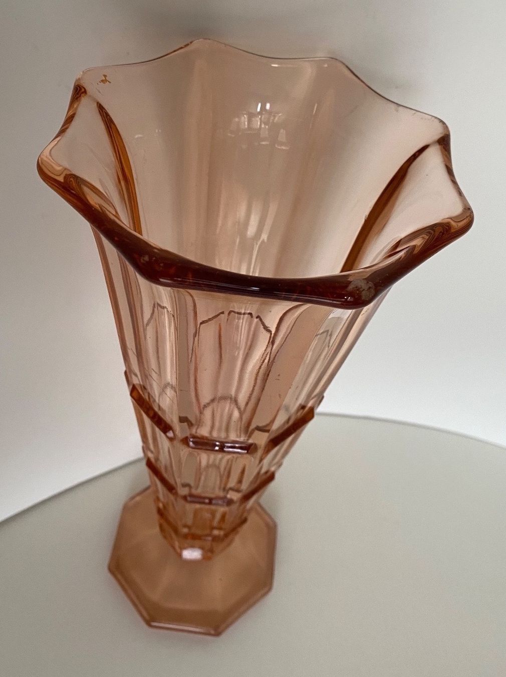 Vasen & Gefässe: Grosse  ART-DÉCO GLAS VASE - ROSALIN – Gebraucht aus Zürich von lesgarcons 1