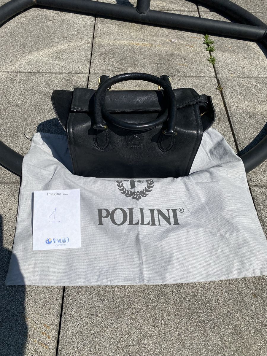 Borse da donna: Pollini heritage handbag black leather – Usato da Monteggio venduto da dem_7zj2