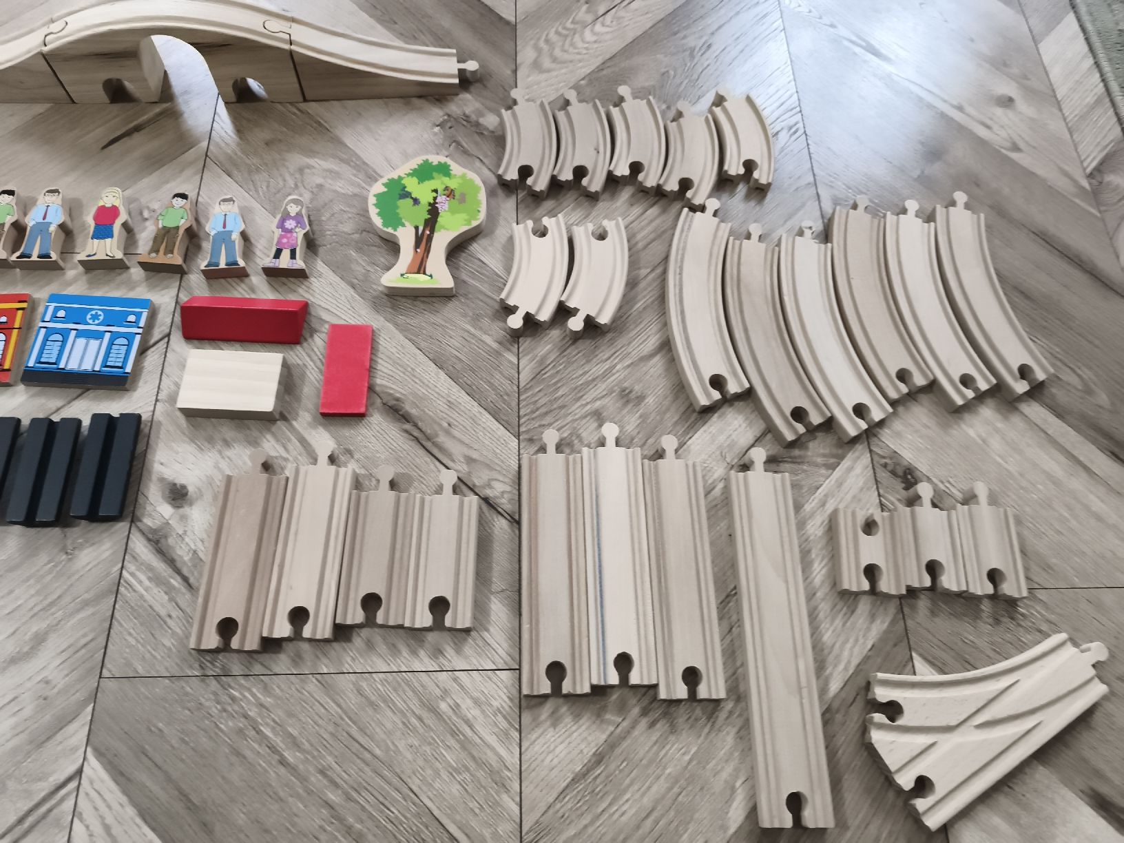 Jouets: Holz Eisenbahn Set – D'occasion à Ulisbach par Antikaffin 2