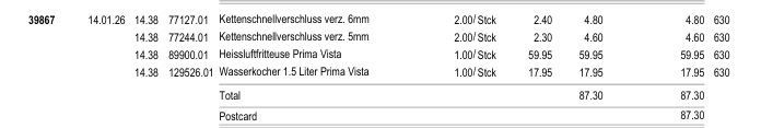 Elettrodomestici da cucina: Heissluftfritteuse Prima Vista  – Usato da Hüttwilen venduto da sar_8gj7 3
