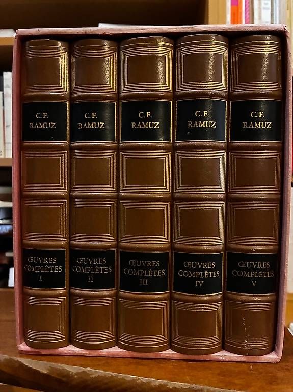 Bücher: Oeuvres complètes, RAMUZ Charles Ferdinand – Gebraucht aus Vessy von abalakov 1