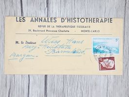 CL14 Document + Timbre Monaco 1951