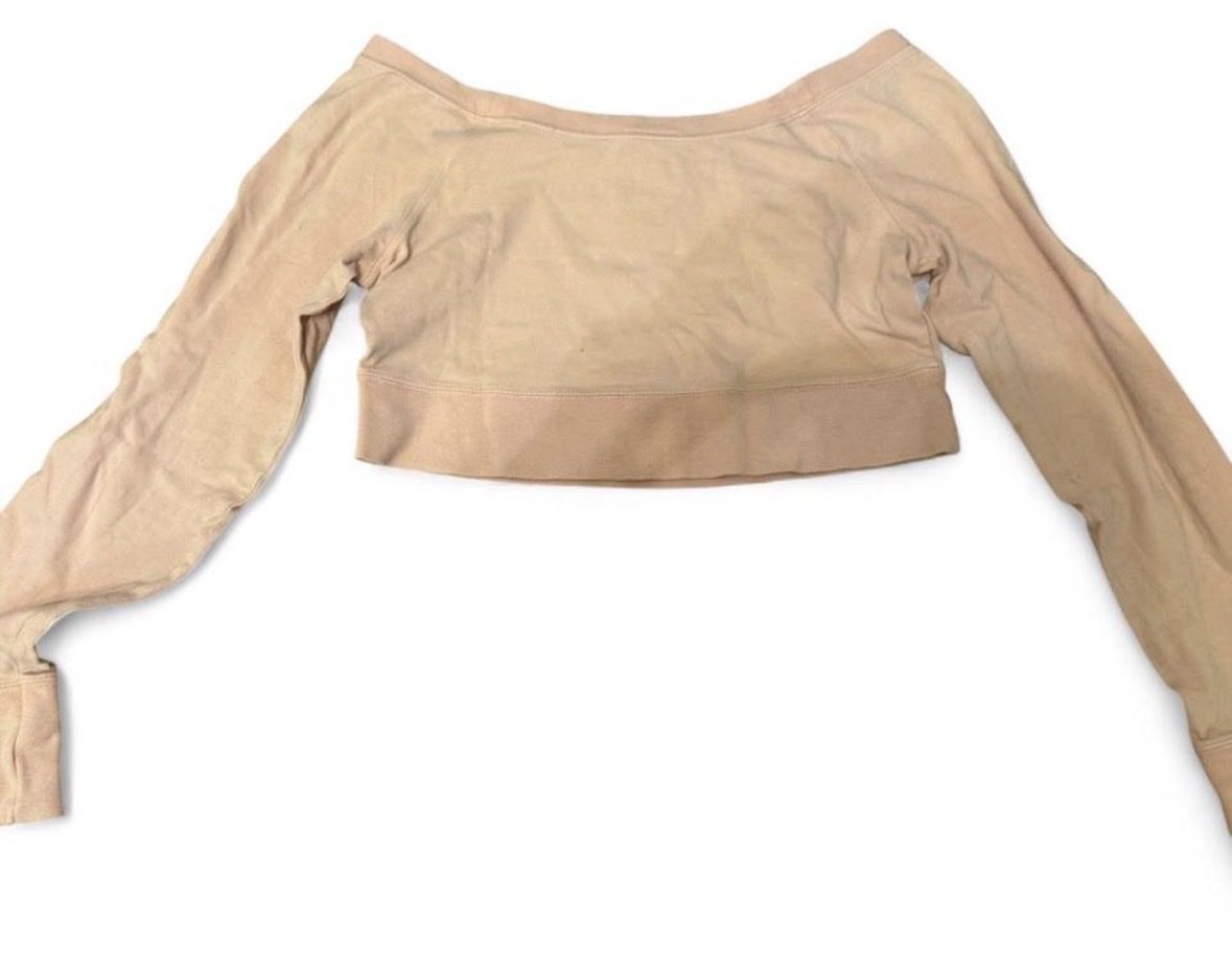 Top: KangaROOS Langarm Crop Top hellrosa off-shoulder – Nuovo (secondo la descrizione) da Marbach SG venduto da Rob_sta 1
