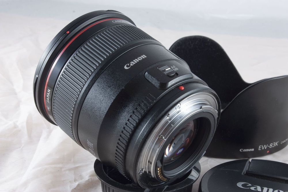Canon EF 24mm F/1.4 L II USM - Obiettivo Grandangolare Usato (Mint) Dal Giappone