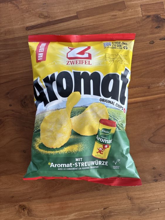 Original Zweifel Aromat Chips - MHD 02.03.2026 - Rarität! (Neu und ...