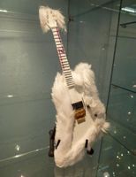 ZZ TOP FUZZY Modell Gitarre, HandWerk, Unikat! (H.26 cm)