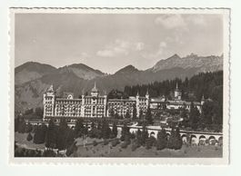 Ansichtskarte Caux-Palace Montreux, Waadt gelaufen