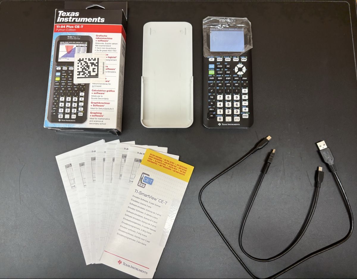 Texas Instruments Calcolatrici tascabili: Texas Instruments TI-84 Plus CE-T Python Edition – Usato da Eschen venduto da ele_t696